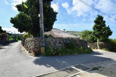 小浜島　家　ヒンプン