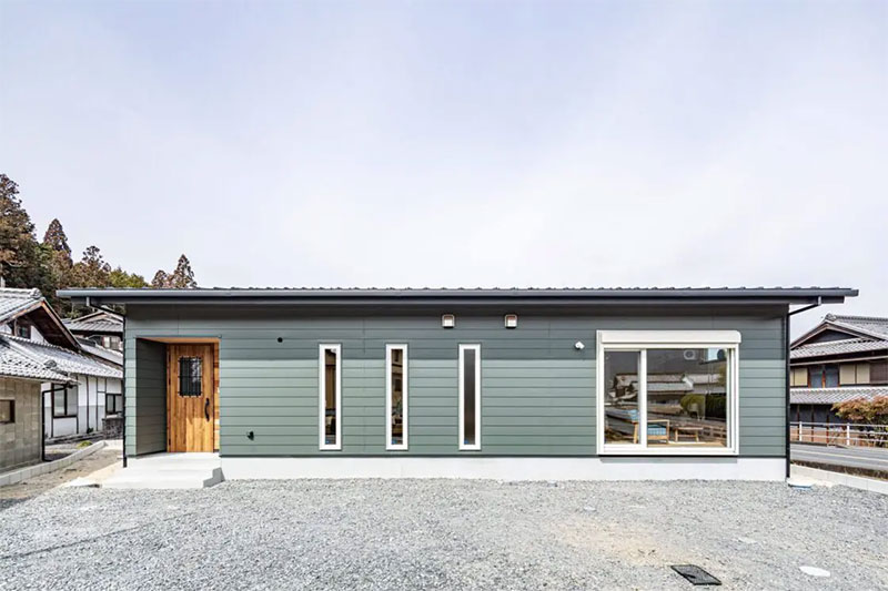 土岐市の平屋住宅